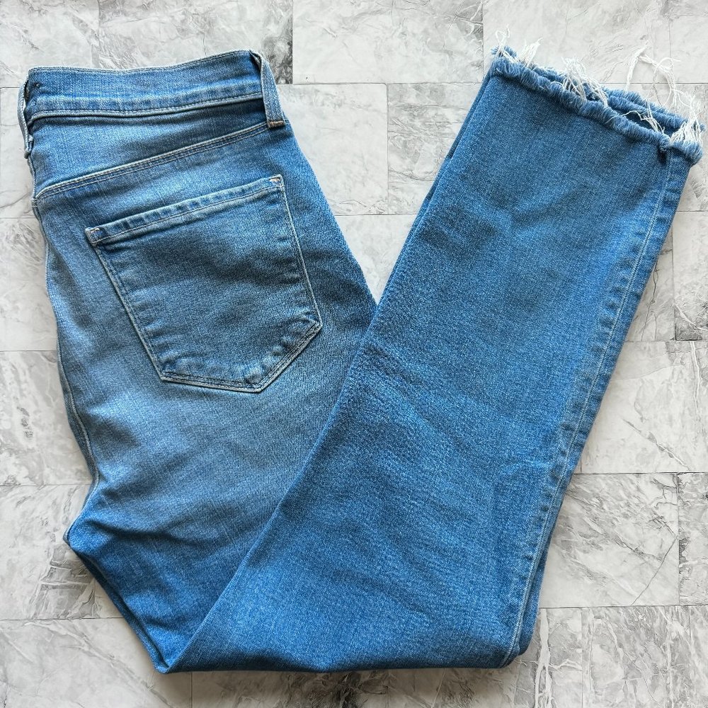 L'AGENCE High Rise Cropped Slim Camden Jeans